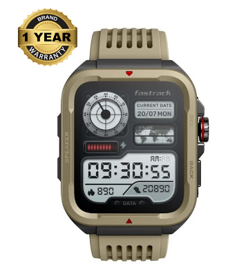 Picture of Fastrack Active with 1.83'' UltraVU HD Display and Functional Crown Rugged Smartwatch with AI Coach