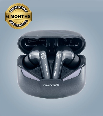 Picture of Fastrack Reflex Tunes FT3  Truly Wireless White Ear Buds With 24 HRS Battery Life Grey 