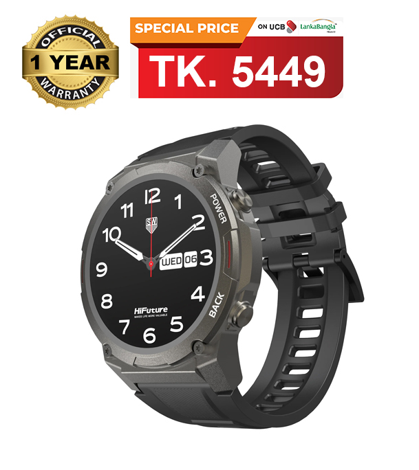 Picture of FutureGo Mix2 AMOLED Wireless Calling Smartwatch 