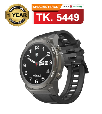 Picture of FutureGo Mix2 AMOLED Wireless Calling Smartwatch 