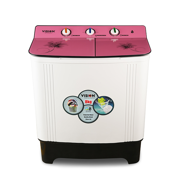 Buy VISION Twin Tub Washing Machine-RE-002-SATOM-8kg Online at Best Price