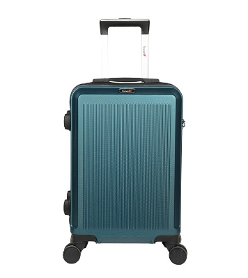 Picture of Travello 28 Inch Royal Zipper Unbreakable Body More Capacity Water Resistant Aluminum Luggage- Trolley Green