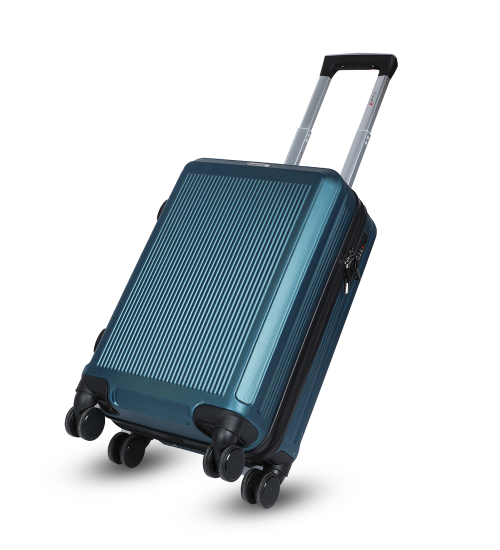 Picture of Travello 28 Inch Royal Zipper Unbreakable Body More Capacity Water Resistant Aluminum Luggage- Trolley Green