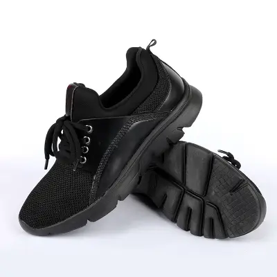 Buy Walkar Light Weight Comfortable Breathable Material Sports Shoe for Men Navy Black Online at Best Price