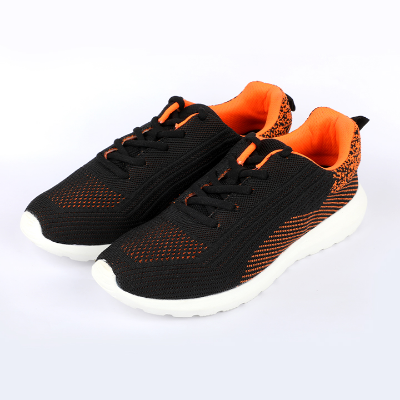 Buy Walkar Light Weight Comfortable Breathable Material Sports Shoe for Men Navy Orange Online at Best Price