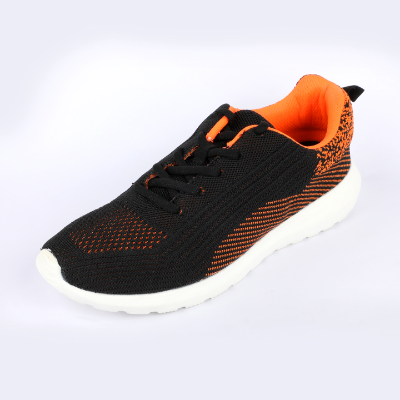Buy Walkar Light Weight Comfortable Breathable Material Sports Shoe for Men Navy Orange Online at Best Price