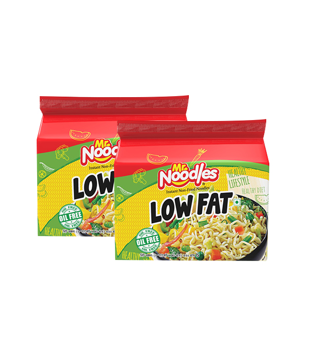 Picture of Mr. Noodles Low Fat Masala Flavored Noodles (40 gm x 8 pcs)