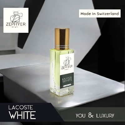 Picture of Zephyer Lacoste White - The Fragrance of Fresh Beginnings and Pure Elegance Perfume Oil - 6ml (Switzerland)