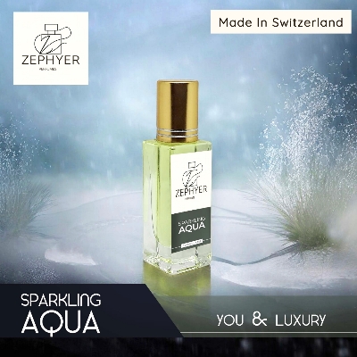 Picture of Zephyer Sparkling Aqua - The Refreshing Fragrance of Oceanic Serenity Perfume Oil - 6ml (Switzerland)