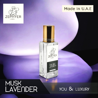 Picture of Zephyer Musk Lavender - A Gentle and Refreshing Fragrance for Calm and Quiet Moments Perfume Oil - 6ml (U.A.E)