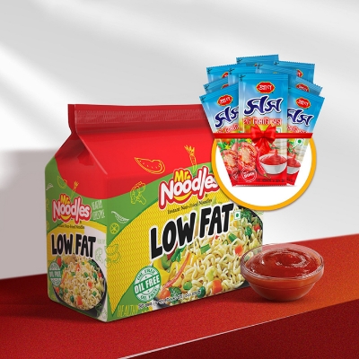 Picture of Mr. Noodles Low Fat Masala Flavored Noodles (40gmx8pcs)