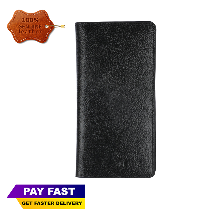 100% Original Men’s Long Wallet specially Use for 1 mobile, 8 Card Slot and Separate Coin Pocket Genuine Leather