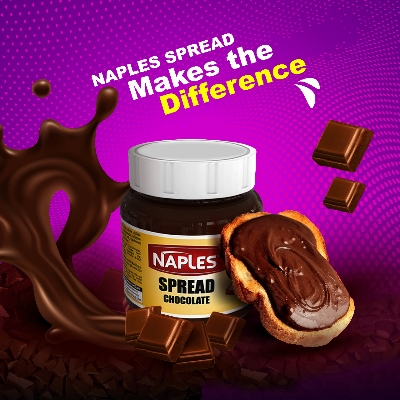 Picture of Naples Spread Chocolate 300 gm Jar