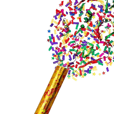 Air Sparkle/Sparkle Shooter/Party Popper/Party Bombs For Anniversary, Birthday, Baby Shower, Valentine Day And New Year Party- 12" Inch (Pack of 2 Pcs)