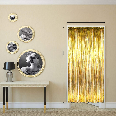 Happy Birthday Decorations Pink & Golden Combo Set For Girls And Women - Pink, White And Golden Metallic Balloons, Birthday Pink color Paper Banner, Golden Foil Curtain for Party Decoration Full Package Princess Theme - (Pack of 63 Pcs)