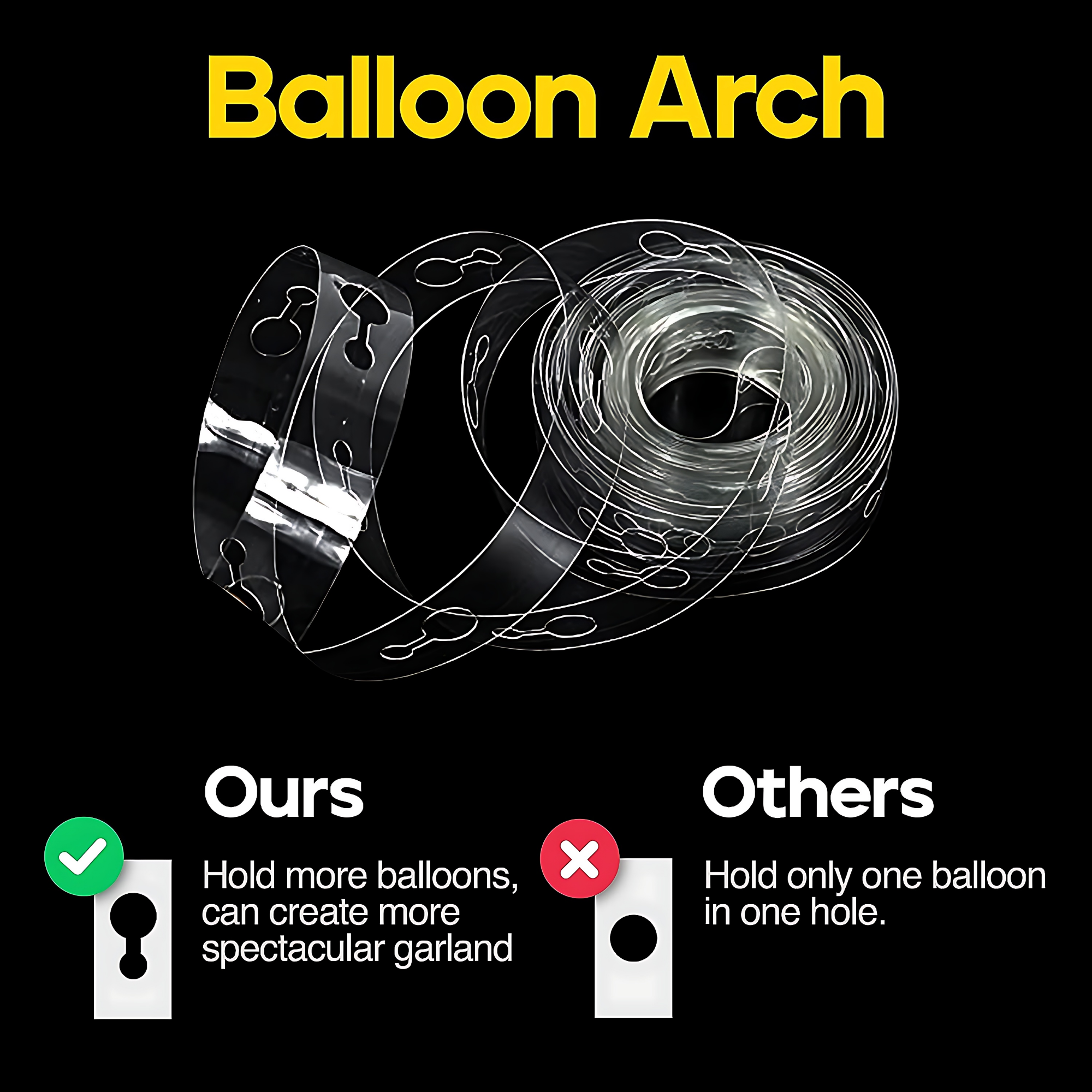Balloon Arch Creativity with this Balloon Decorating Kit - Perfect for Various Celebrations (Pack of 1 pcs)