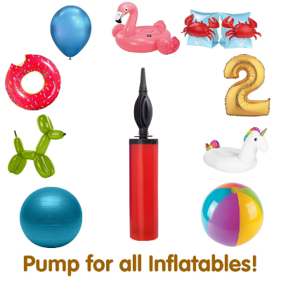 Manual Hand Pump, Glue Dot Tape, and Balloons Arch Strip Decorating Kit - Perfect for Every Occasion (Pack of 3 Pcs)