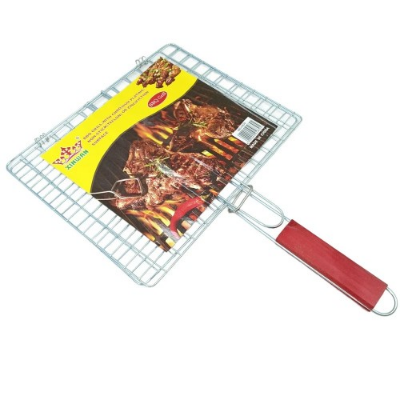 Picture of XINWAN NON STICK TEFLON SURFACE CHROMIUM PLATING BBQ GRILL 22 CM X 28 CM