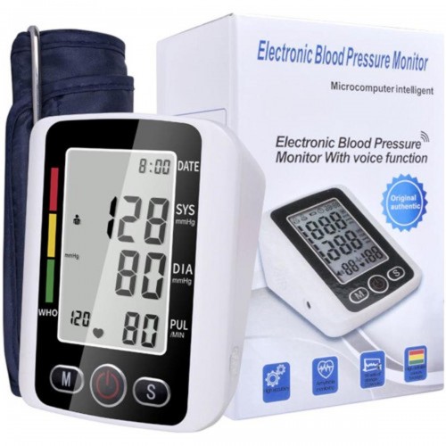 Picture of Electronic Digital Blood Pressure Monitor with Voice Function