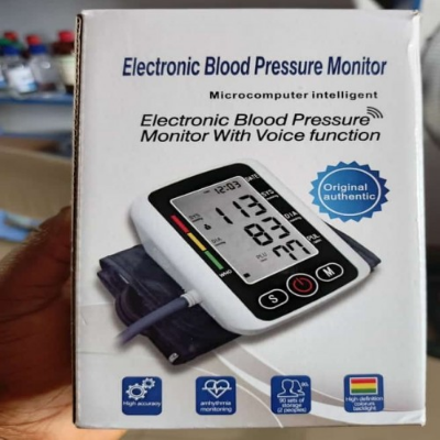 Picture of Electronic Digital Blood Pressure Monitor with Voice Function