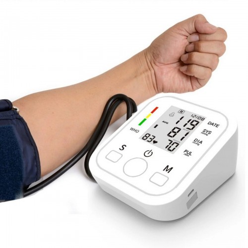 Picture of Blood Pressure Monitors with Adjustable Cuff and Large LCD Display BP Monitor Machine for Home Use