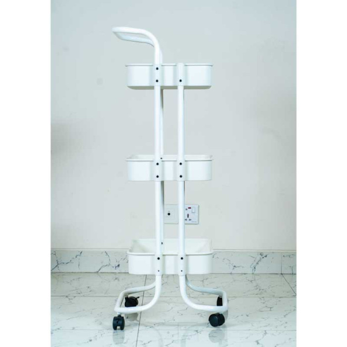 Picture of 3 Layer Trolley Rack (White Colour)