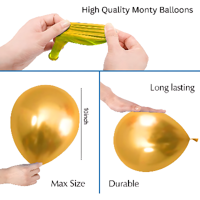 Birthday Décor Set: Card Banner, Backdrop Curtains, Metallic Balloons, Pumper, Deco Kit - All-In-One Celebration Pack (63 Pcs)