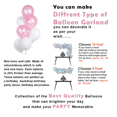 Elegant Pink Birthday Combo: Foil Banner, Silver Curtains, Metallic Balloons - Birthday Combo Pack (44 Pcs)