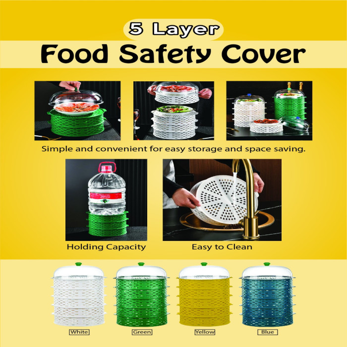 Picture of 5 Layer Food Safety Cover (White Colour)