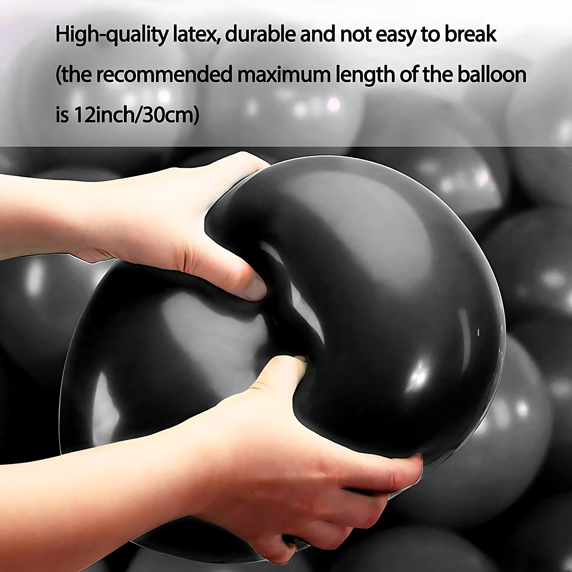 Golden Confetti and Metallic HQ Latex Balloons with Ribbon – Perfect for Birthdays, Anniversaries, Weddings, Baby Showers, Valentine's Day, and Events – (Pack of 36 Pcs)