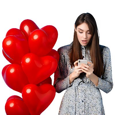 Heart Shape Love Balloons: For Birthday, Anniversary, Valentine’s Day, and Event Decorations - (Pack of 30 Pcs)