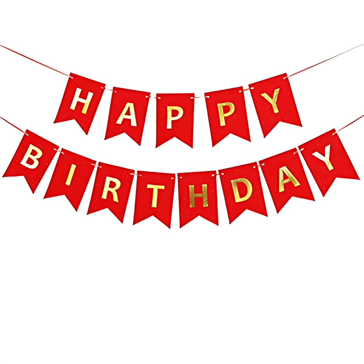 Birthday Package: Banners, Backdrop Curtains, Metallic & Star Balloons, Balloon Arch - Glue Dot Tape Decor (67 Pieces)