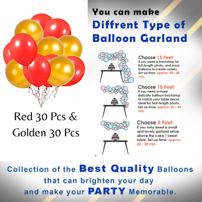 Birthday Package: Banners, Backdrop Curtains, Metallic & Star Balloons, Balloon Arch - Glue Dot Tape Decor (67 Pieces)