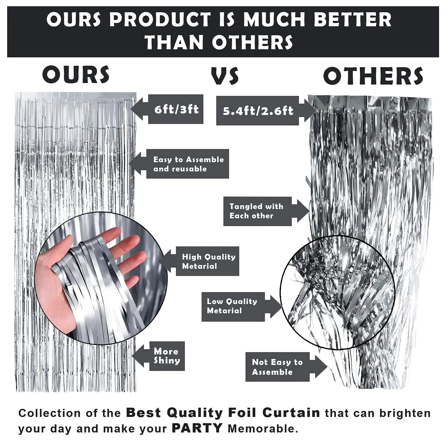 Birthday Decoration Blue Combo: Birthday Banners, Backdrop Curtains, Metallic Balloons, Confetti Balloons, Pumper, Balloon Arch - Comprehensive Party Package (71 Pieces)