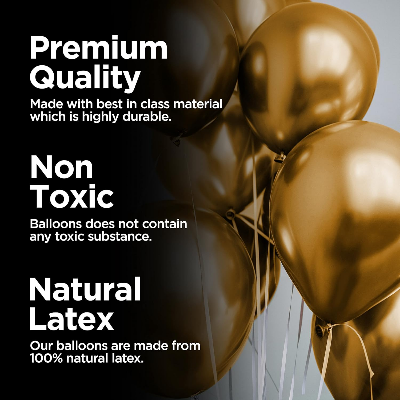 Deluxe Birthday Celebration Kit: Banners, Curtains, Metallic Balloons, Pumper, Arch with Glue Dot Tape - Ultimate Decor - (Pack of 66 Pcs)