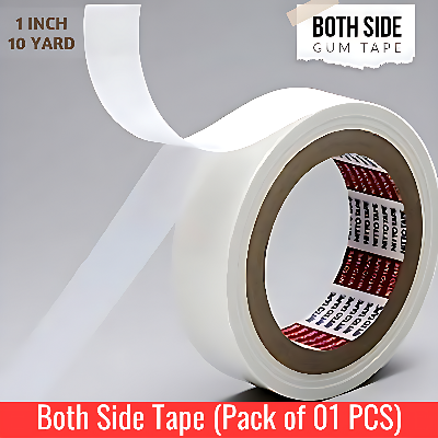 Versatile Both-Side Tape - Ideal for Birthdays, Anniversaries, Weddings, Baby Showers, and Valentine's Day Party Decorations- (Pack of 1 Pcs)