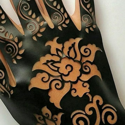 Mehendi Stunning Sticker Variety for Girls, Women & Kids - (Pack of 01 Pcs)