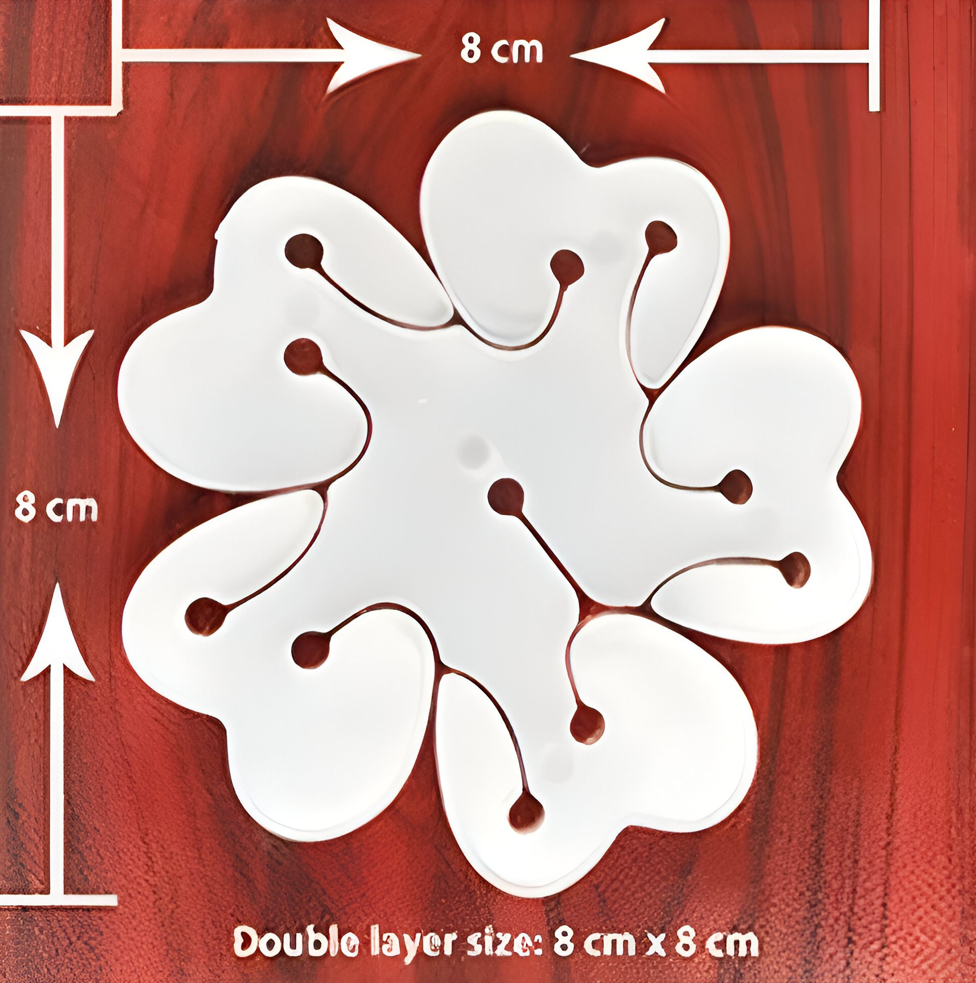 Flower Balloon Clip Holders to Elevate the Ambiance of Your Celebrations Like  Party, Event, Birthday & Wedding- (Pack of 05 Pcs)