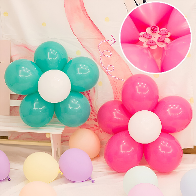 Flower Balloon Clip Holders to Elevate the Ambiance of Your Celebrations Like  Party, Event, Birthday & Wedding- (Pack of 05 Pcs)