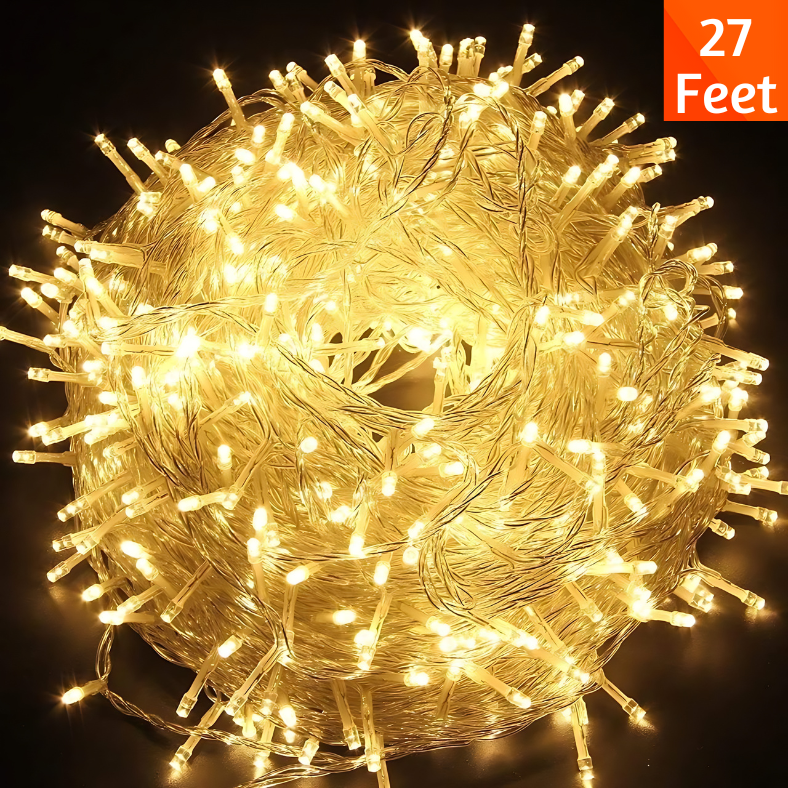 Blue Birthday Decoration Combo Pack - Featuring Birthday Banners, Net Curtain, HQ Balloons, Confetti Balloons, and Fairy Light Decorations- (Pack of 41 Pcs)