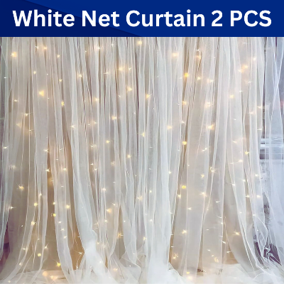Rainbow Unicorn Birthday Decoration Combo Pack - With Multi Birthday Banner, Net Backdrop Curtain, Pastel Balloons, Fairy Light & Deco Kit - Full Package (71 Pieces)