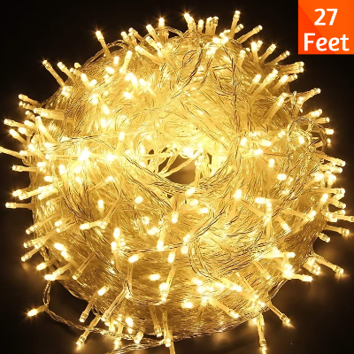 Anniversary Decoration Combo Full Set - With Anniversary Banner, Metallic Balloons (Red & Golden), Love Foil & Fairy Light Decorations - Full Package (54 Pieces)