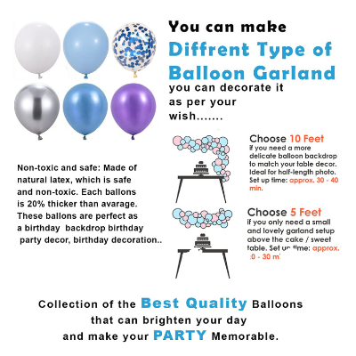Birthday Special Decoration Combo Pack - Foil Banner, Backdrop Curtains, Metallic Balloons, Confetti, Deco Kit, and More- (Pack of 60 Pieces)