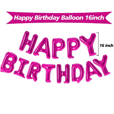 Unicorn Birthday Decoration Combo Pack - Foil Banner, Foil Backdrop Curtain, Pastel Balloons, Deco Kit & More - Full Package (60 Pcs)