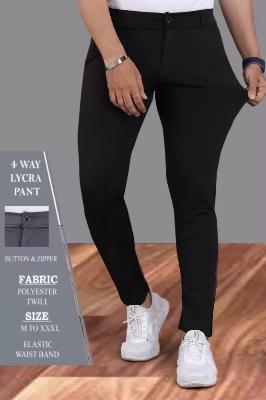 Buy Men's Premium Formal Black Pant at Best Price In Bangladesh