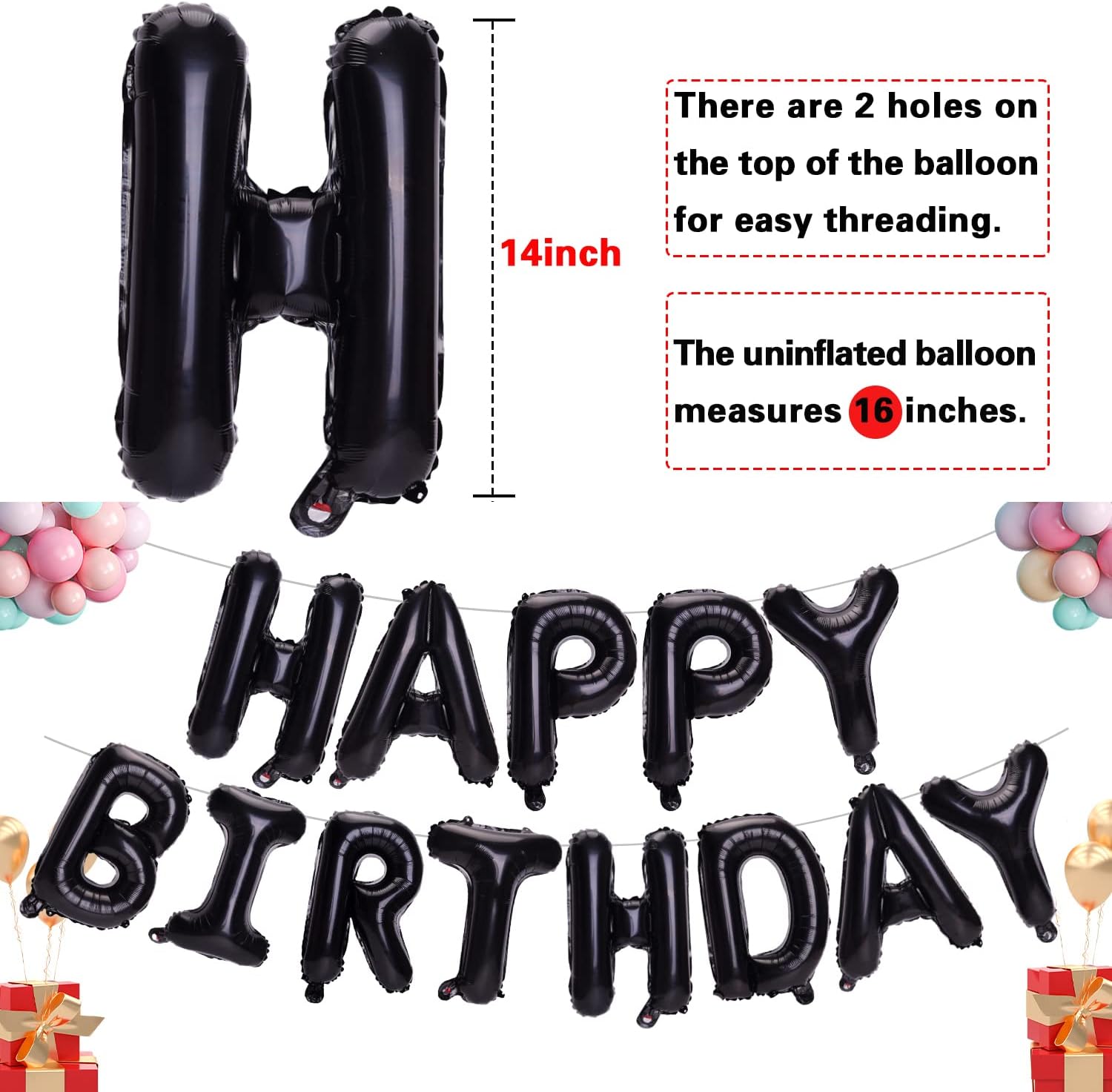 Boss Baby Birthday Decoration Combo Pack - With Card Banner, Foil Backdrop Curtain, HQ Balloons, Deco Kit & More - Full Package (55 Pieces)