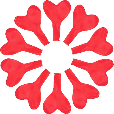 I Love You Foil Balloons Decoration Combo - Complete Set Featuring Red Love Balloons- (Pack of 21 Pcs)