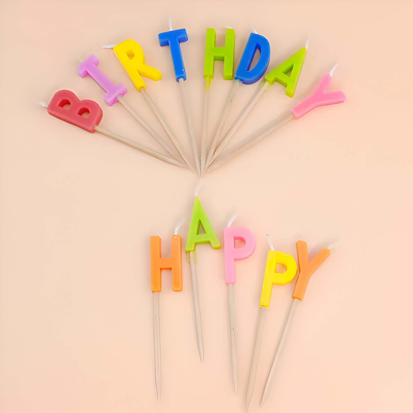 Happy Birthday Candle for Party and Cake Decoration- (Pack of 01 Pcs)
