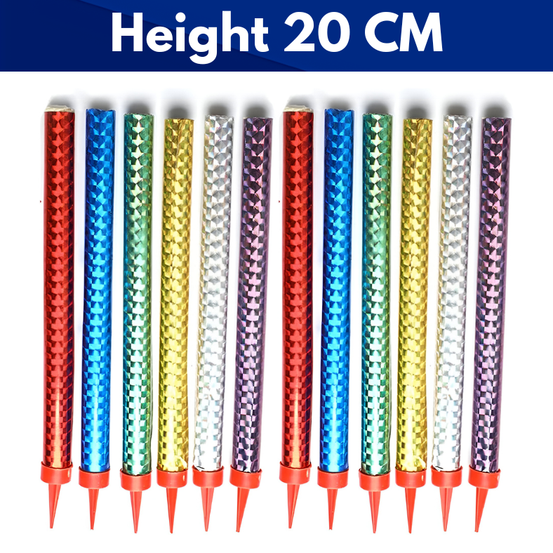 Party Combo Kit - Including Party Snow Spray, Sparkling Candle Package for Festive Party Delight - Pack of 03 Pieces