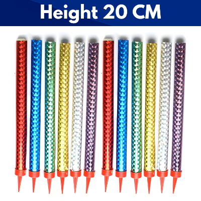 Party Combo Kit - Including Party Snow Spray, Sparkling Candle Package for Festive Party Delight - Pack of 03 Pieces